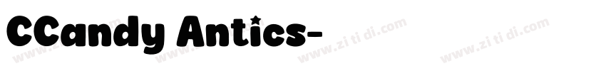 CCandy Antics字体转换
